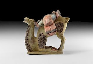 Chinese Tang Camel Figurine