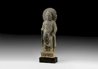 Gandharan Standing Buddha Statue