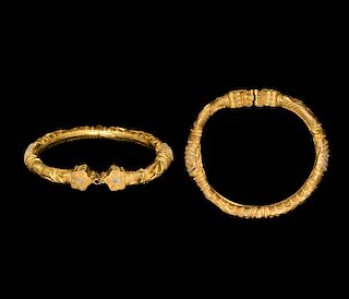 Islamic Gold Decorated Bracelet