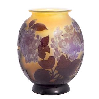 Galle' Glass Vase
