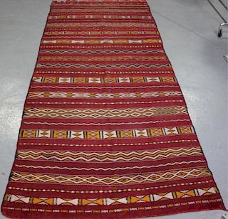 Vintage Handmade Moroccan Carpet.