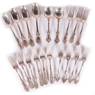 Mixed Sterling Group of Flatware.