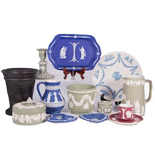 Collection of 12 Pieces of Wedgwood.