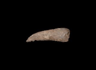 Stone Age Knapped Halberd or Sickle