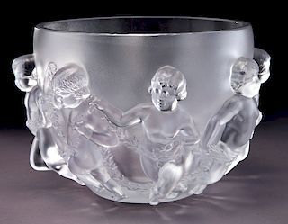 Lalique Luxembourg bowl.