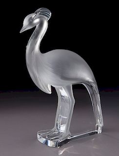 Lalique Louisiane sculpture.
