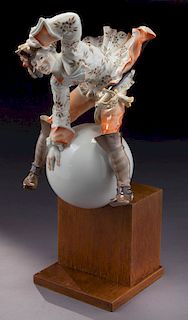 Meissen porcelain figure "Baron Munchhausen",