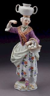 Meissen porcelain figure "Egg Seller"