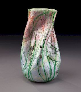 Steven & Williams silveria glass vase,