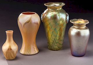 (4) Keblas glass items,