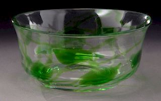 Tiffany paperweight finger bowl,