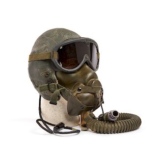 U.S. Air Force Leather Flight Helmet