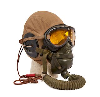 U.S. Army Air Force Cloth Flight Helmet