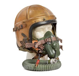 U.S. Navy Korean War Era Flight Helmet