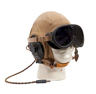 U.S. Cloth Summer-weight Flight Helmet