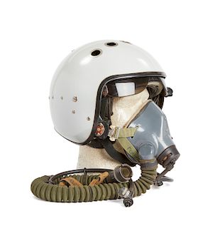 Russian ZSH Flight Helmet and Oxygen Mask