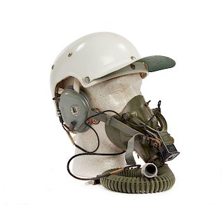 U.S. Air Force "Baseball Cap" Style Flight Helmet and Mask