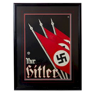 1932 Nur Hitler Poster 