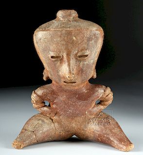 Nayarit Chinesco Pottery Seated Female