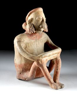 Jalisco San Juanito Pottery Seated Figure