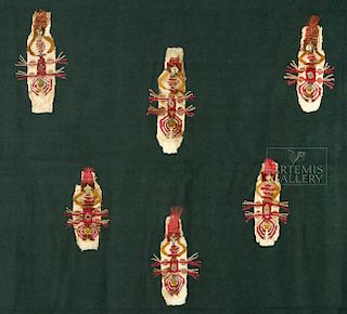 Sican / Chimu Textile Appliques - Oracle Spiders