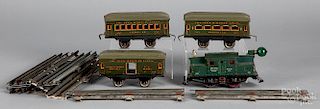 Ives four-piece train set