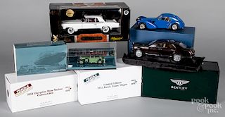 Collection of die cast model cars