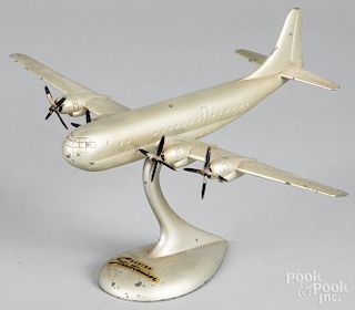 Boeing Stratocruiser travel agent model airplane