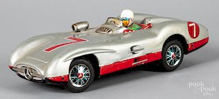 Japanese tin Marusan battery operated Mercedes