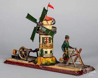Mohr & Krauss windmill steam toy accessory