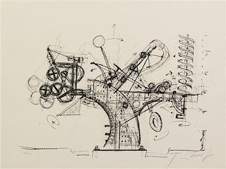 Jean Tinguely, (Swiss, 1925-1991), Chaos, 1974