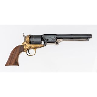 Uberti Brass Frame Copy Of Griswold Percussion Revolver