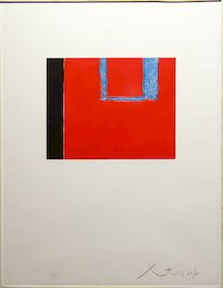 Robert Motherwell "Untitled" Color Etching