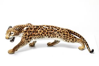 Hutschenreuther G. Granget Porcelain Leopard