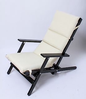 Peter Knoll Prototype Folding Lounge Chair, NIB