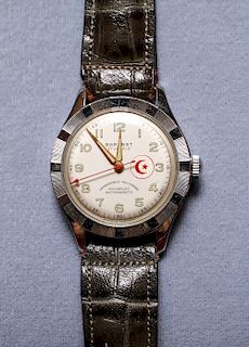 Baronet Incabloc Chrome-Plated Men's Watch