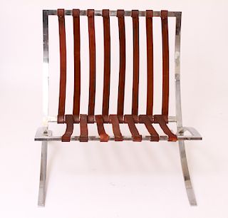Van der Rohe Knoll Barcelona Chair Frame Prototype