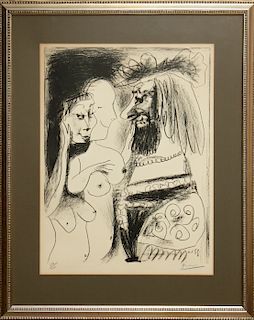 Pablo Picasso Le Vieux Roi 1959 Ed. 200 Lithograph