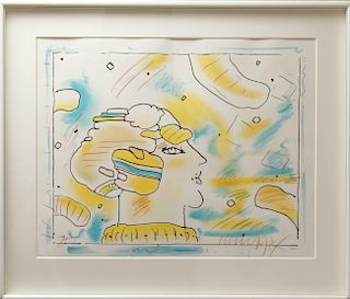 Peter Max "From Another Planet" A/P Lithograph