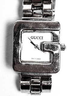 Gucci "G" Swiss Wrist Watch Water Resistant