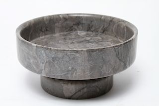 Mid-Century Angelo Mangiarotti Knoll Marble Bowl