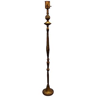 Diego Giacometti Pomme Pin Bronze Floor Lamp