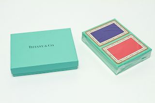 Tiffany & Co. Playing Cards 2 Boxed Decks Vintage