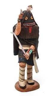 Hopi Kachina, Soyok Wuti "Monster Woman" doll