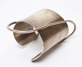 Alfred Karram Sterling Silver Modern Cuff Bracelet