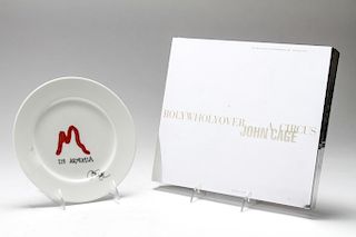 John Cage Museum Exhibition Book & Charity Plate