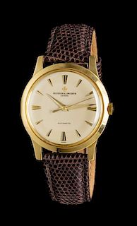 An 18 Karat Yellow Gold Ref. 6038 Wristwatch, Vacheron & Constantin, Circa 1958,
