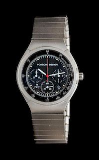 A Titanium Chronograph Wristwatch, IWC for Porsche Design,