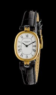 An 18 Karat Yellow Gold Ref. 4564 Ellipse Wristwatch, Patek Philippe,