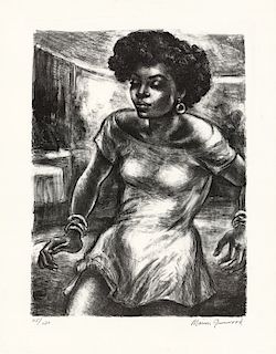 Marion Greenwood - Black Pearl - Associated American Artists